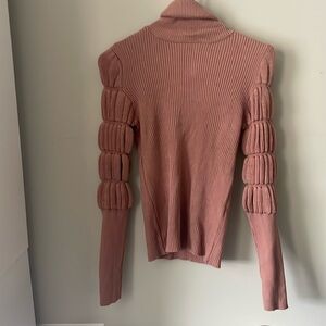 pink blouse